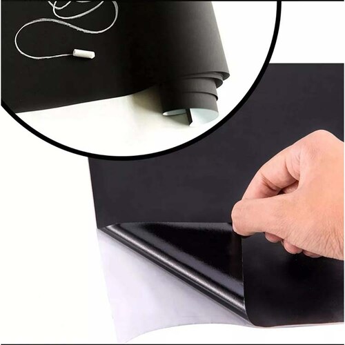 Pizarra Vinilo Adhesivo marca LG Negro Mate Para Pared 60x200cm