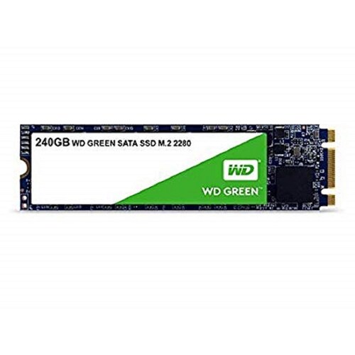 UNIDAD DE ESTADO SOLIDO SSD WD GREEN M.2 240GB SATA3 6GB/S LECT 540MB/S ESCRIT 430MB/S