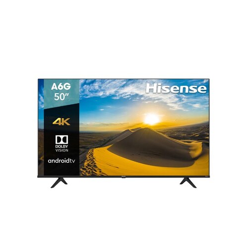 Pantalla Hisense LED Smart TV 50 pulgadas 4K/Ultra HD Modelo 50A6G