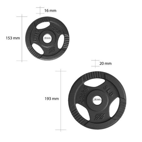 Kit De Pesas 102lb, Barra Recta / Barra Z/2 Barras /discos