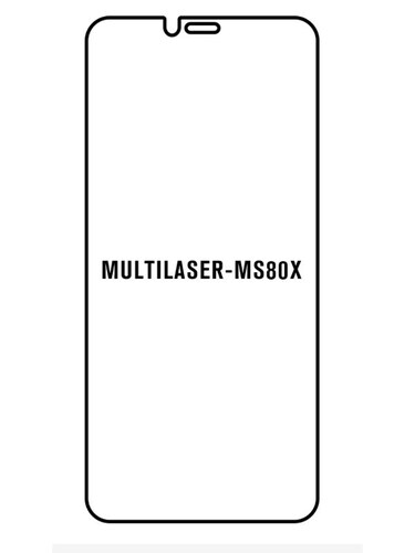 Jeco 99F Protector de Pantalla de Hidrogel Premium Para  MULTILASER MS80X