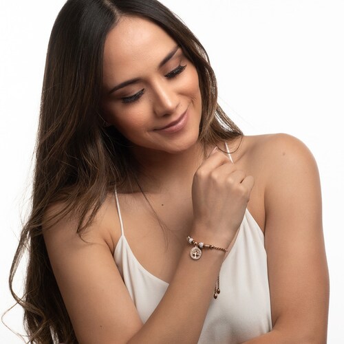 LuckyLy Pulsera Pía - Plata, Oro, Oro Rosa