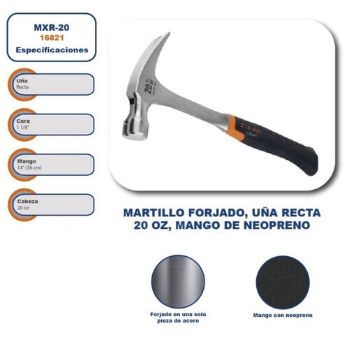 Martillo carpintero 20 OZ Smart Tools