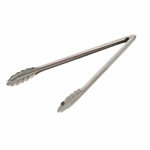 Pinzas tenazas volteadoras de cocina acero inoxidable para servicio. Juego de 2 pzas de 40 cm c/u 