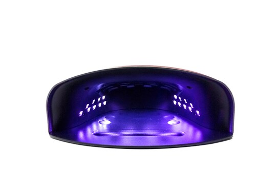 Lámpara Secadora De Uñas TECK TECK J5, Máquina De Curado En Gel Para Esmalte 60w Color Rosa