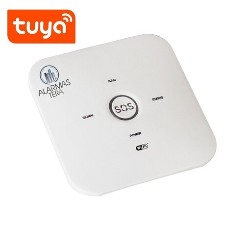 T22 Alarma para casa inalambrica Wifi Tuyasmart Smartlife Alexa ( 2 magne 1 mov )