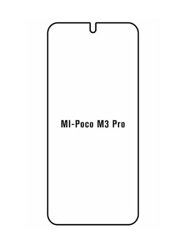 Jeco 99F Protector de Pantalla de Hidrogel Premium Para XIAOMI POCO M3 PRO 5G