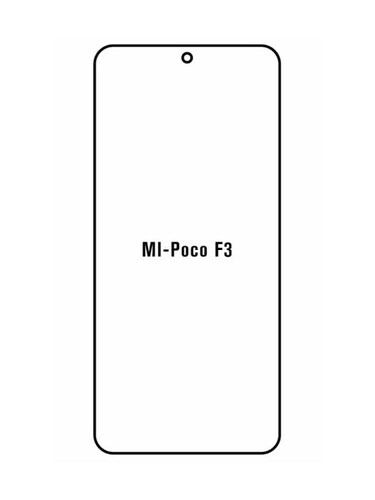 Jeco 99F Protector de Pantalla de Hidrogel Premium Para XIAOMI POCO F3
