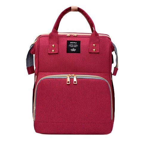 Mochila Pañalera Cuna 5 En 1 Multifunción Ecobabyoriginal