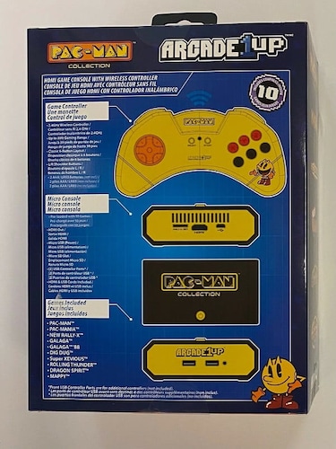 Consola Arcade Pac-man 1up + 10 Juegos Por Hdmi Control Wifi Nuevo en Mexico