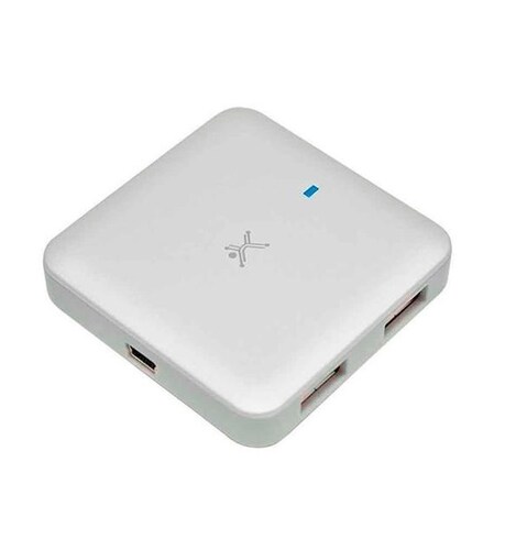 CONCENTRADOR HUB 4 PUERTOS USB 2.0 CEL LAP PC CASA PORTATIL OFICINA MOUSE TECLADO PERIFERICO PC-171621