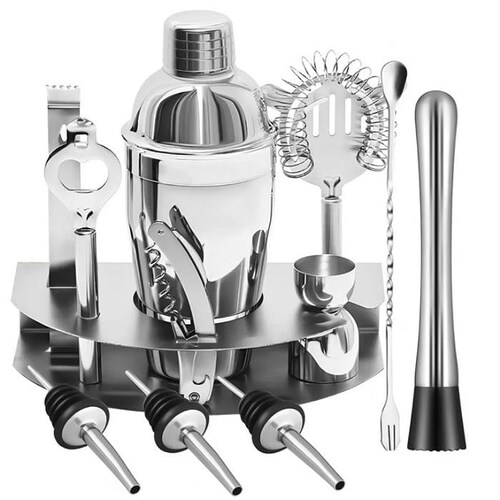 Set Para Coctelería De 500ml Acero Inoxidable Para Regalos De Empresa