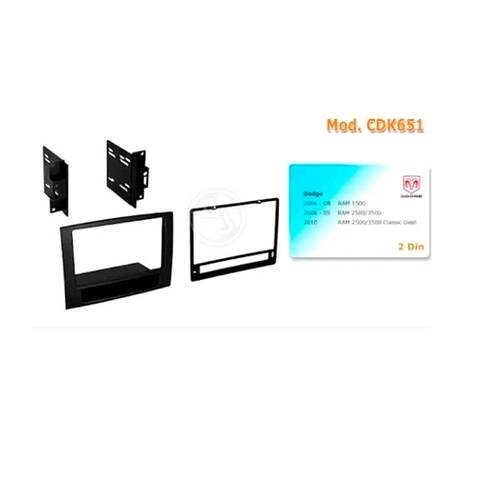 FRENTE ADAPTADOR PARA RAM 2006-2006 DOBLE DIN CDK651