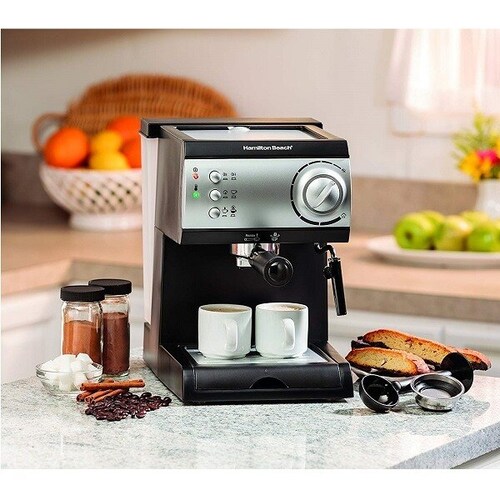 Cafetera para Espresso y Cappuccino Hamilton Beach