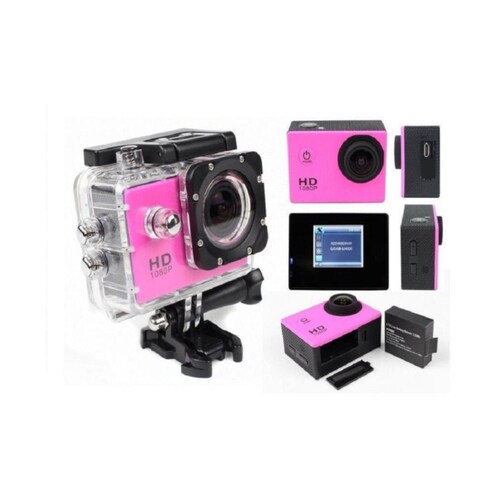 Sportcam Fullhd Color Rosa Gadgets One Mod 1080P Xrd Xcamhd