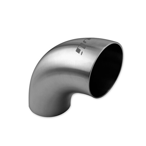 Vauli Conector Tubo Mandrilado Inoxidable 304 Codo A 90º Grados (2 1/2")