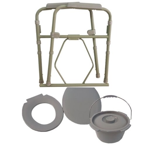 Silla Cómodo Aumento Ducha Baño Wc 3 En 1 Plegable Drive