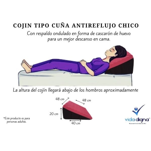 Cama antireflujo online adulto