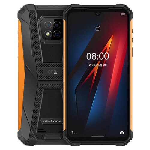 Celular Ulefon Armor 8 Naranja 4Y64GB