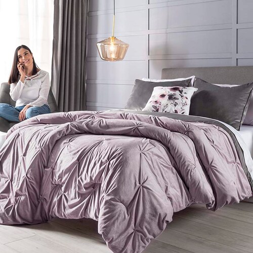 Edredón Lilac Tamaño King Size - Vianney