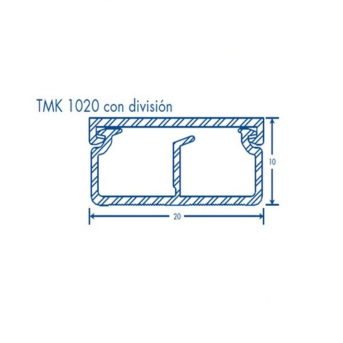 CANAL TMK 1020 C/DIV 10 PZAS DE 6 PIES C/CINTA AUTOADHERIBLE THORSMAN 5101-21252