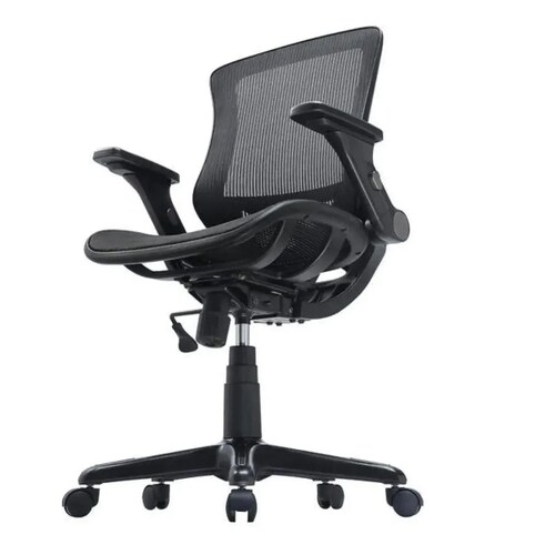 Silla De Oficina Bayside Furnishings Corc-8-5 Ergonomica Negra