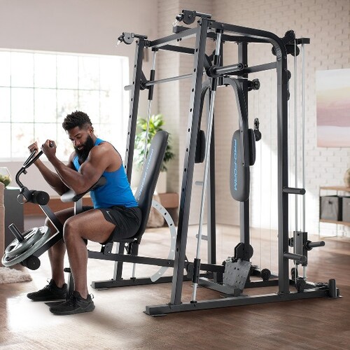 Gimnasio Multiestacion Jaula Smith Cage Proform Incluye Banco