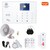 A20 Alarma para casa inalambrica Wifi 4G Celular RFID Tuyasmart Smartlife Alexa (4 Magnetico CORNETA)