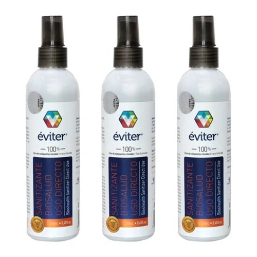 Spray Desinfectante Antibacterial Superficies 3 Piezas 250ml