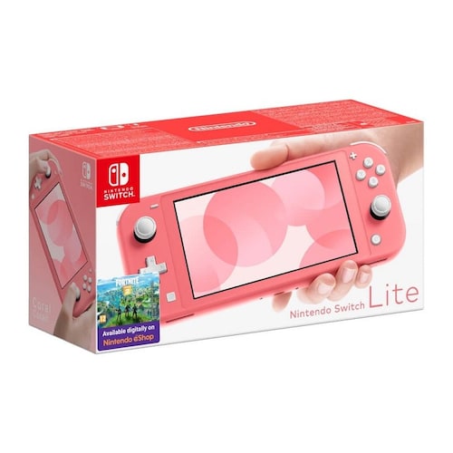 CONSOLA NINTENDO SWITCH LITE CORAL HDHSPAZAA 