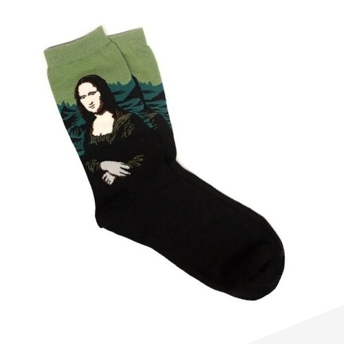 Calcetines Largos Unisex Obras De Arte Pinturas De 4 Pares