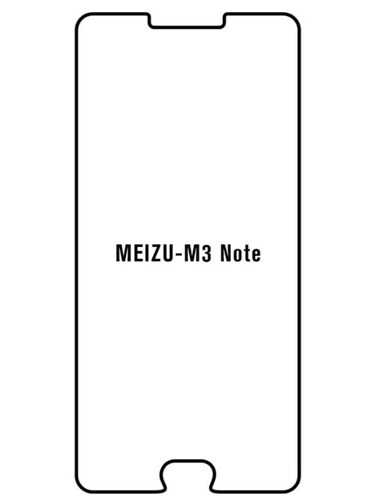 SUNSHINE Protector de Pantalla de Hidrogel Premium Para MEIZU M3 NOTE (NOTE 3)