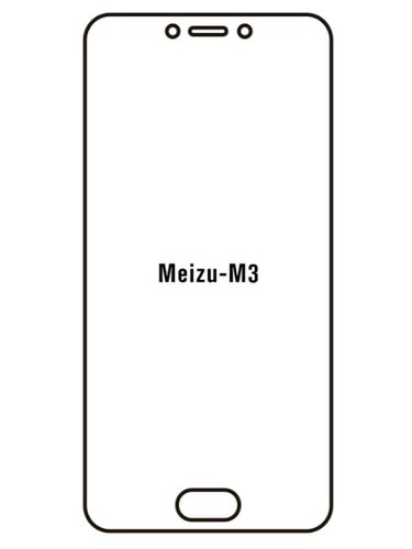 SUNSHINE Protector de Pantalla de Hidrogel Premium Para MEIZU M3