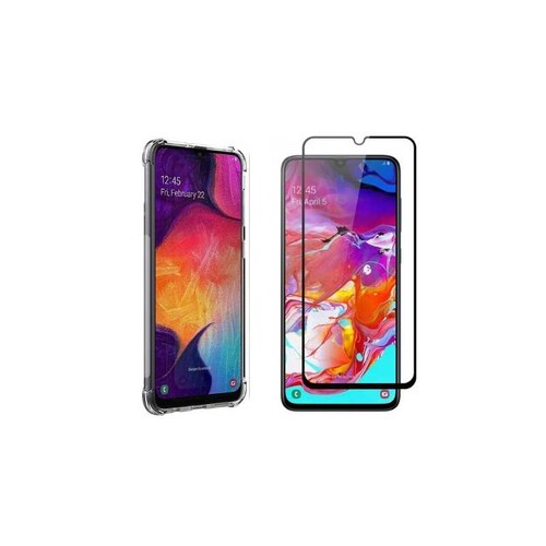Mica + Funda Samsung Galaxy A70 Contra Golpes