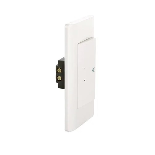 Placa Lucek 1 Apagador De Escalera Blanco