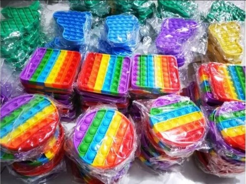 Pop It Push Pop Bubble Juguete Antiestrés Para Niños Fidget