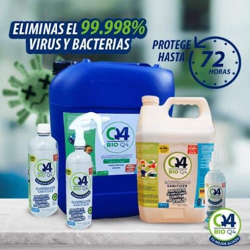  SANITIZANTE LIQUIDO 5 LTS HOSPITALARIO, HOGAR Y ALIMENTICIO