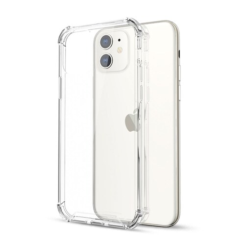 Funda iPhone 11 Transparente 2 en 1 Acrigel Silicon y Acrilico Pantalla 6.1 Pulgadas