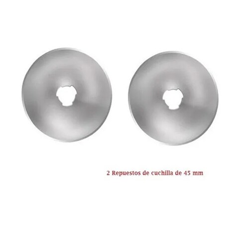 Cutter Rotativo 45mm Y 2 Repuestos Cortador Navaja 