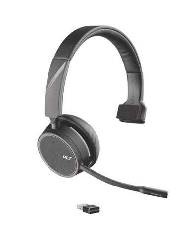 Diadema Monoaural con Micrófono Plantronics Voyager 4210 UC 