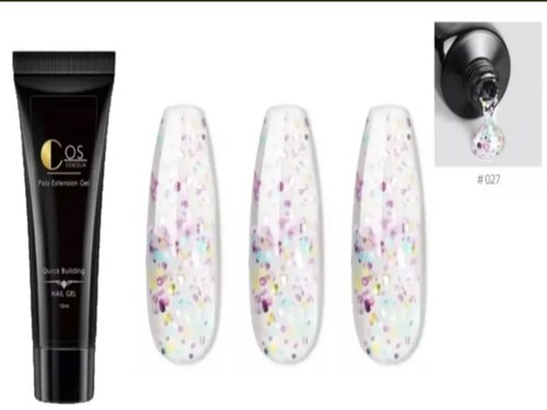Polygel Glitter Nail Para Decoración De Uñas 15ml 1 Pieza