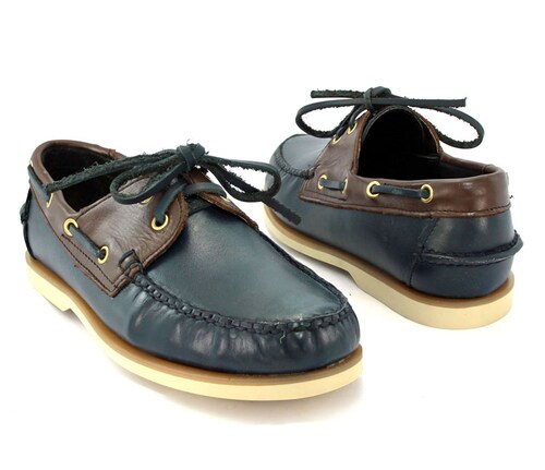 Top Sider Mocasin Marinero  AH GUSTO Para Caballero En Piel Cómodos
