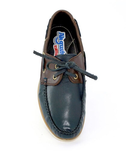 Top Sider Mocasin Marinero  AH GUSTO Para Caballero En Piel Cómodos