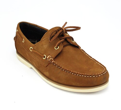 Top Sider Mocasin Marinero  AH GUSTO Para Caballero En Piel Cómodos.
