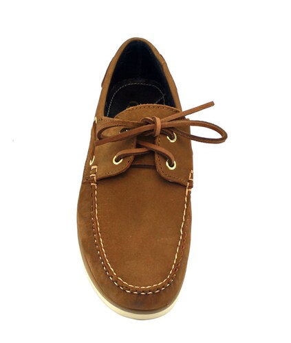 Top Sider Mocasin Marinero  AH GUSTO Para Caballero En Piel Cómodos.