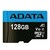 MICRO SD Tarjeta de memoria Adata AUSDX128GUICL10A1-RA1 Premier con adaptador SD 128GB