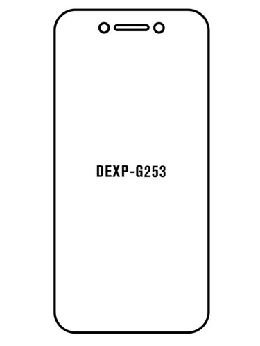 Jeco 99F Protector de Pantalla de Hidrogel Premium Para  DEXP G253