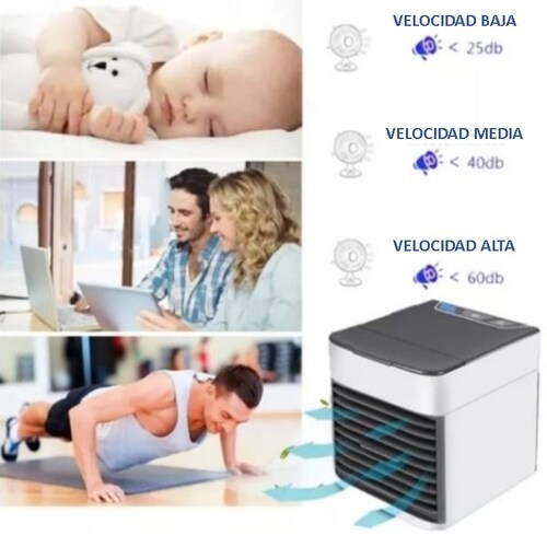 Enfriador De Aire Portátil Artic Cooler Ultra 2x Clima 3 Vel