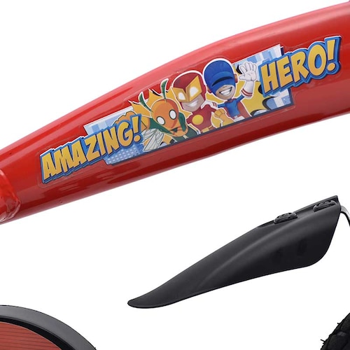 Bicicleta Veloci Amazing Hero Rodada 12 Rojo