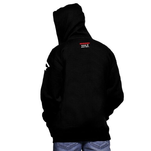 Sudadera negra león R2